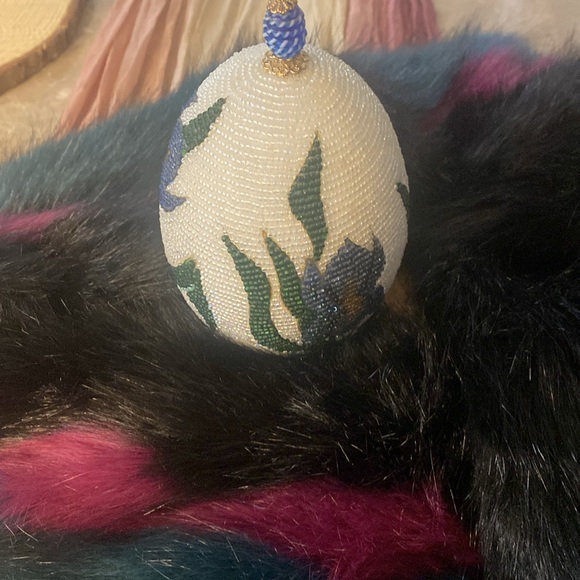 Decorative Beaded Egg - Picture 5 of 5